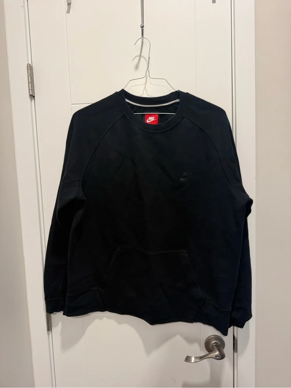 Nike Black Crewneck Pullover Sweatshirt